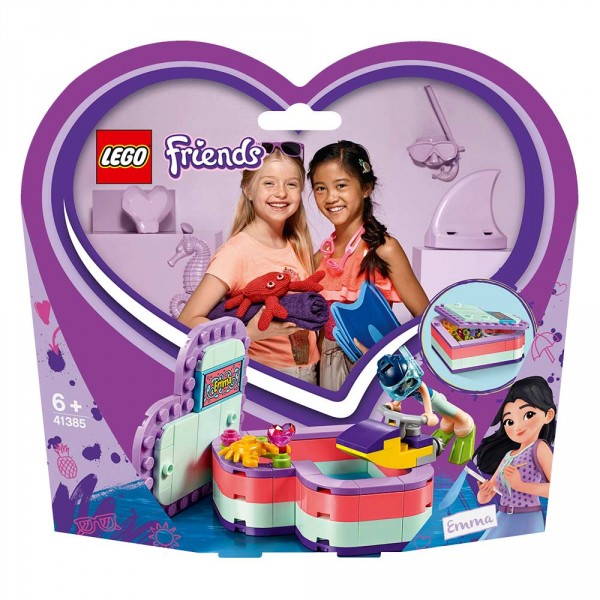LEGO Friends Конструктор ЛЕГО Летняя шкатулка-сердечко для Эммы 41385