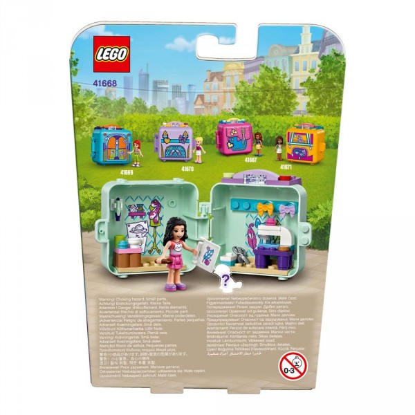 LEGO Friends Конструктор Модный куб Эммы 41668