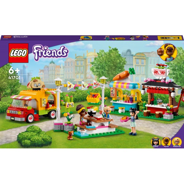 LEGO Friends Конструктор Рынок уличной еды 41701