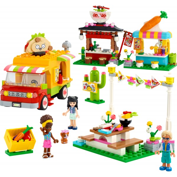 LEGO Friends Конструктор Рынок уличной еды 41701