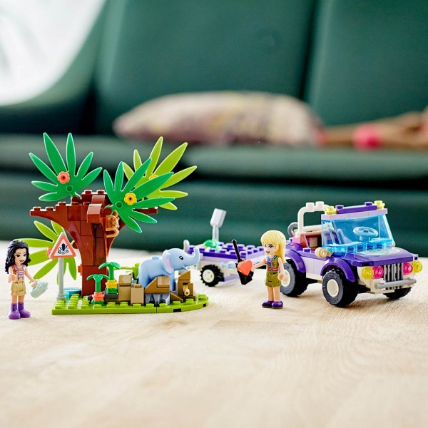 LEGO Friends Конструктор Спасение слоненка в джунглях 41421