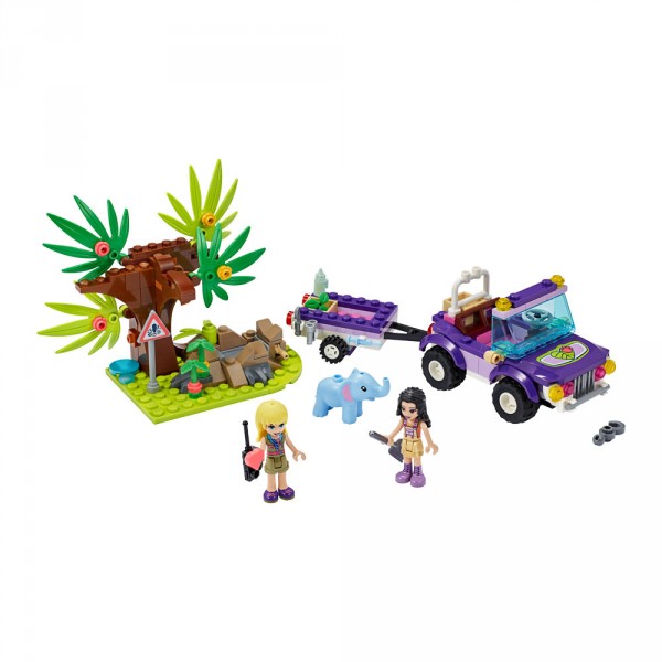LEGO Friends Конструктор Спасение слоненка в джунглях 41421