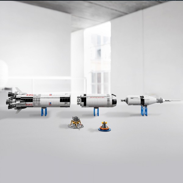 LEGO Ideas Конструктор NASA Аполло Сатурн 5 V29 92176