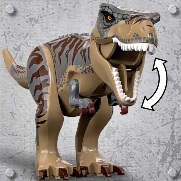 LEGO Jurassic World Конструктор Бой тиранозавра против робота-динозавра 75938