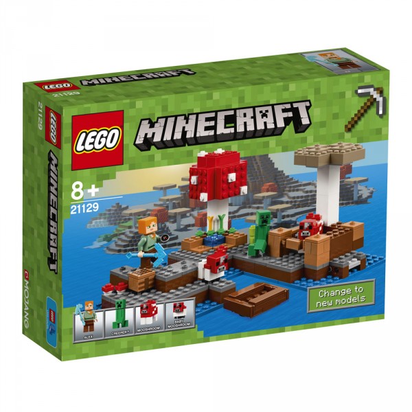LEGO Майнкрафт (Minecraft) Грибний острів 21129