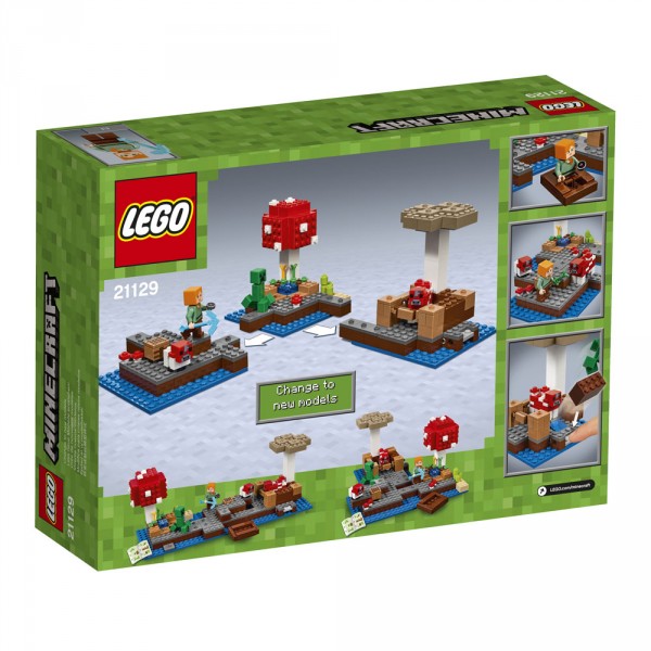 LEGO Майнкрафт (Minecraft) Грибний острів 21129