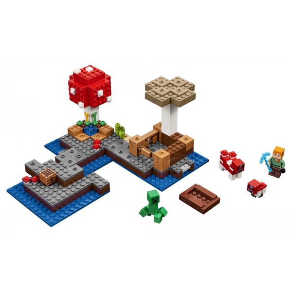 LEGO Майнкрафт (Minecraft) Грибний острів 21129