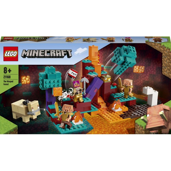 LEGO Майнкрафт (Minecraft) Конструктор Причудливый Искажённый лес 21168