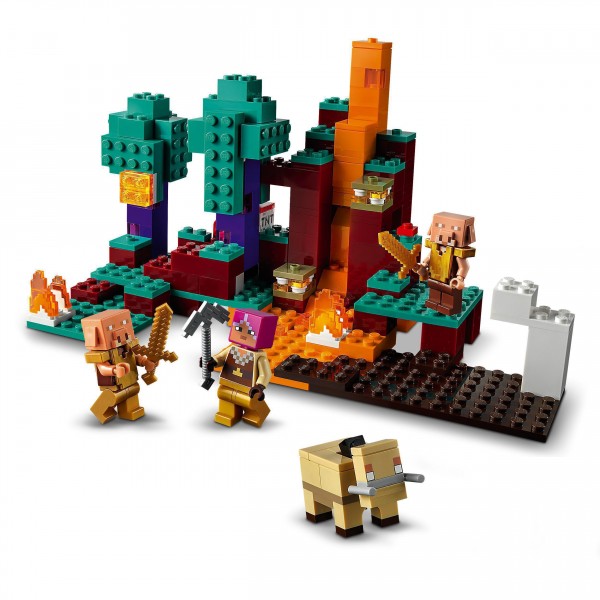 LEGO Майнкрафт (Minecraft) Конструктор Причудливый Искажённый лес 21168