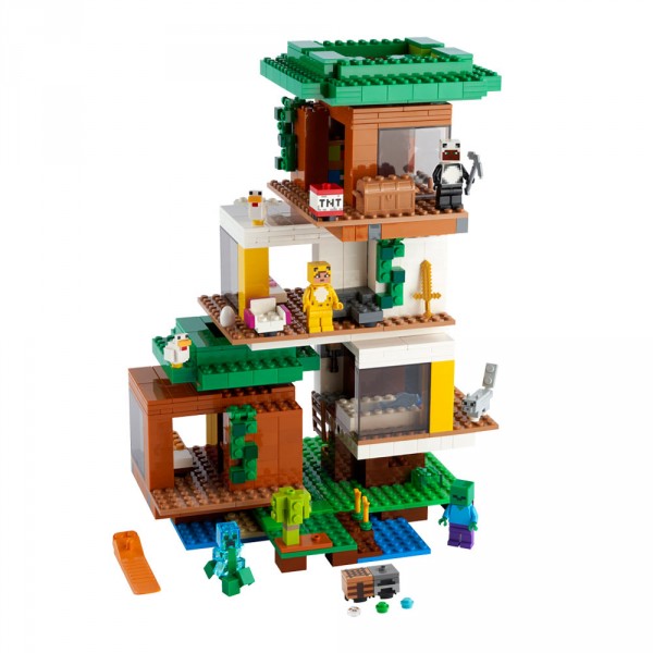 LEGO Майнкрафт (Minecraft) Конструктор Современный домик на дереве 21174