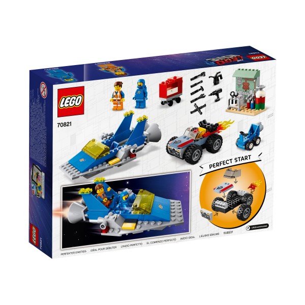 LEGO Movie 2 Конструктор Мастерская Эммета и Бенни «Строй-ремонтируй»! 70821