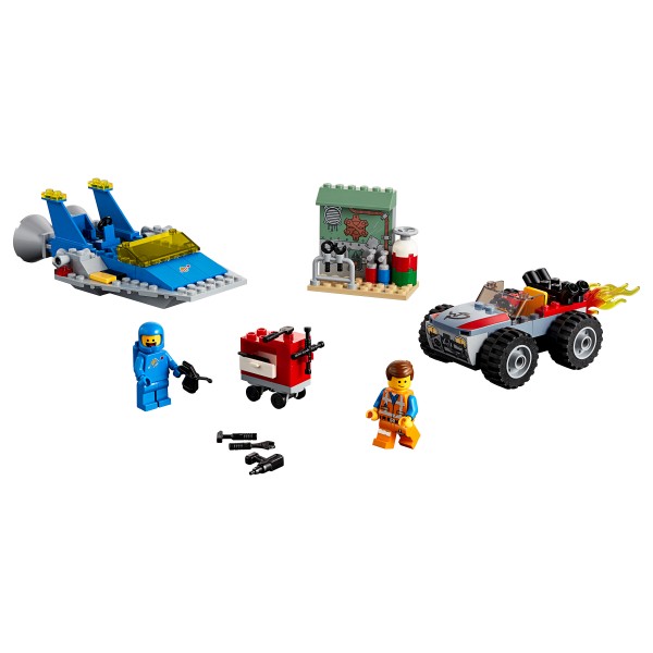 LEGO Movie 2 Конструктор Мастерская Эммета и Бенни «Строй-ремонтируй»! 70821