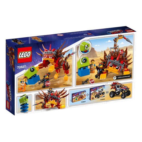 LEGO Movie 2 Конструктор Ультра-Киса и воин Люси 70827