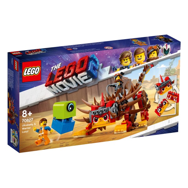 LEGO Movie 2 Конструктор Ультра-Киса и воин Люси 70827