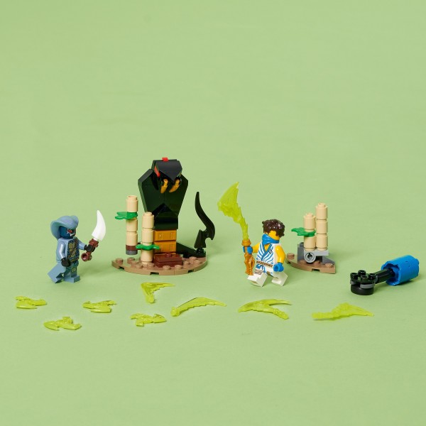 LEGO Ниндзяго (NinjaGo) Конструктор Легендарные битвы: Джей против воина-серпентина 71732