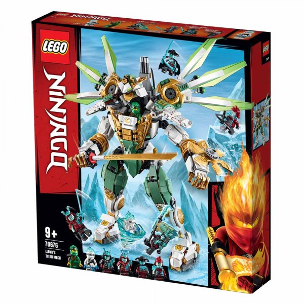 LEGO Ниндзяго (NinjaGo) Конструктор Механический Титан Ллойда 70676
