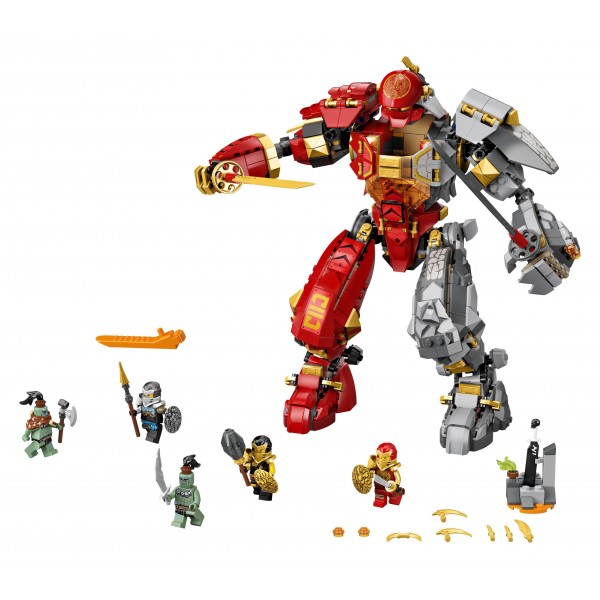 LEGO Ниндзяго (NinjaGo) Конструктор Огнекаменный робот 71720