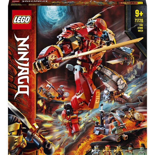 LEGO Ниндзяго (NinjaGo) Конструктор Огнекаменный робот 71720
