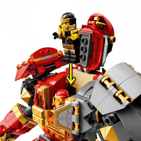 LEGO Ниндзяго (NinjaGo) Конструктор Огнекаменный робот 71720