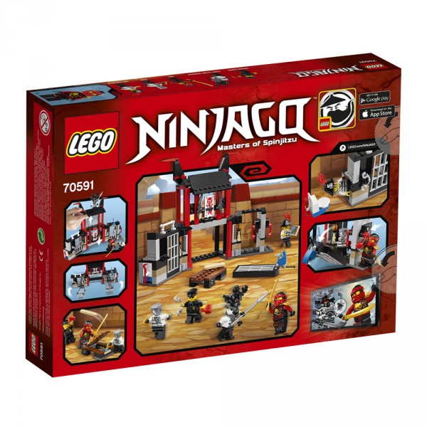 LEGO Ninjago Побег из тюрьмы Криптариум 70591