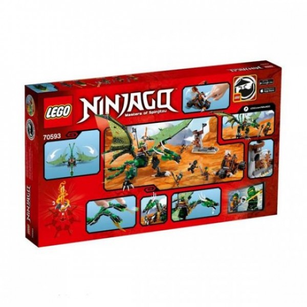 LEGO Ninjago Зелёный Дракон NRG 70593
