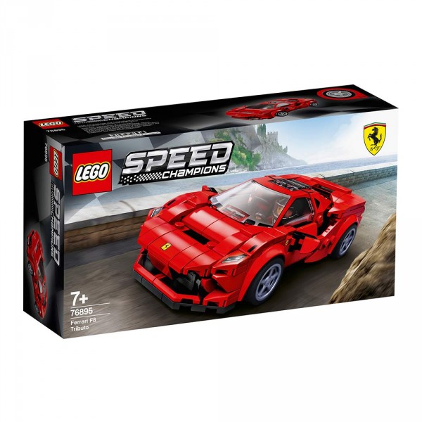 LEGO Speed Champions Конструктор Ferrari F8 Tributo 76895