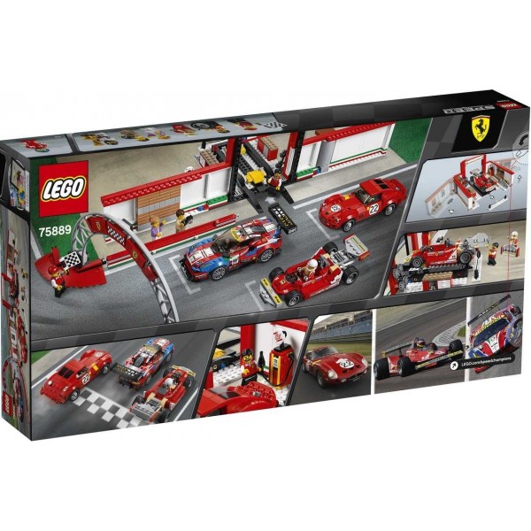 LEGO Speed Champions Конструктор Гараж Ferrari Speed Champions 75889