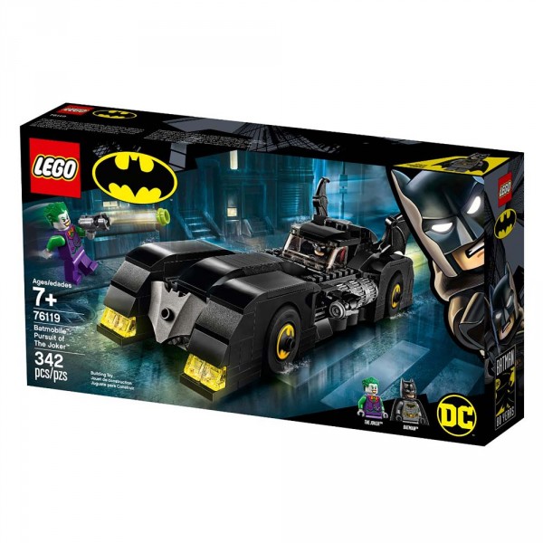 LEGO Super Heroes Конструктор Batmobile Погоня за Джокером 76119