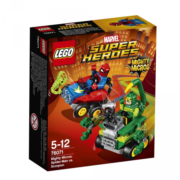 LEGO Super Heroes Серія Mighty Micros: Людина-павук про 76071