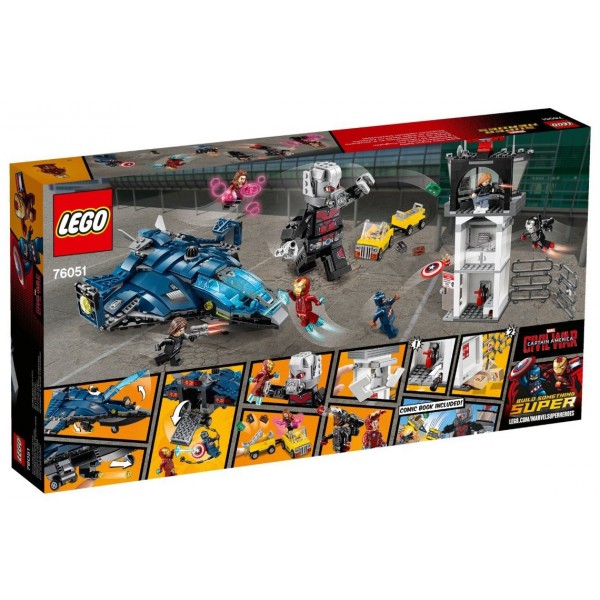 LEGO Super Heroes Сражение в аэропорту 76051