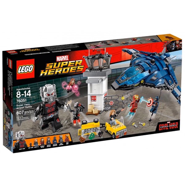LEGO Super Heroes Сражение в аэропорту 76051