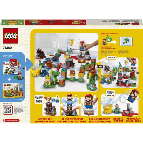 LEGO Super Mario Конструктор Создай свое приключение 71380