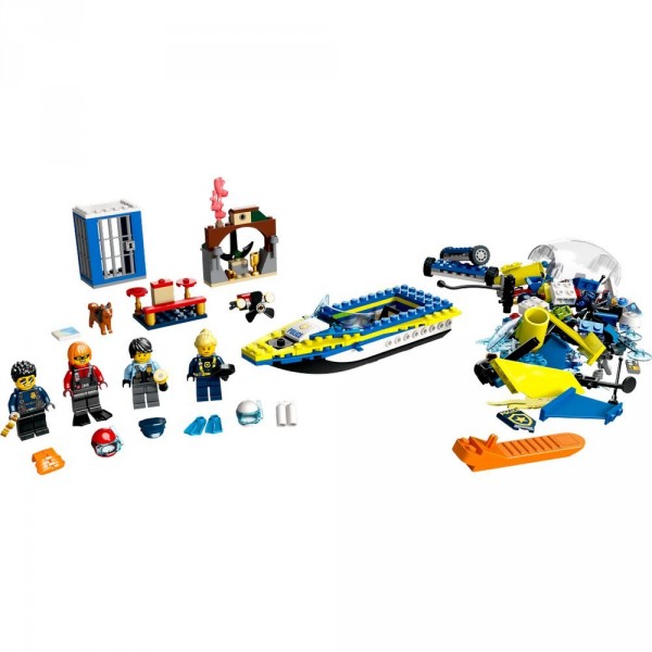 LEGO City Конструктор Детективные миссии водной полиции 60355
