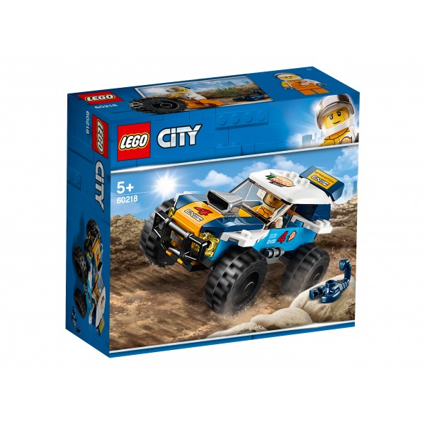 LEGO City Конструктор Гонщик в пустыне 60218