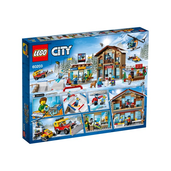 LEGO City Конструктор Горнолыжный курорт 60203