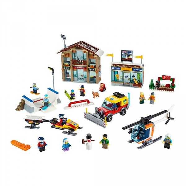 LEGO City Конструктор Горнолыжный курорт 60203