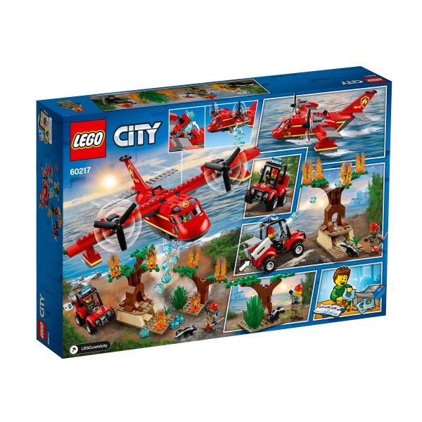 LEGO City Конструктор Пожарный самолёт 60217