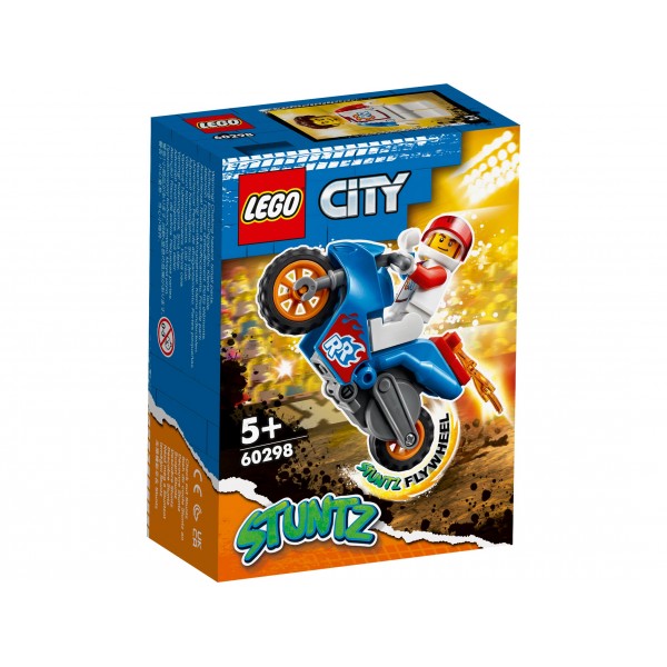 LEGO City Конструктор Реактивный трюковый мотоцикл 60298
