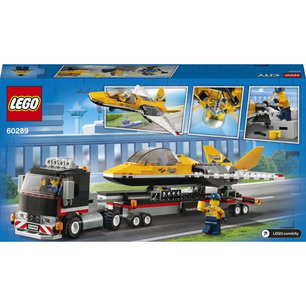 LEGO City Конструктор Транспортер каскадерского самолета 60289