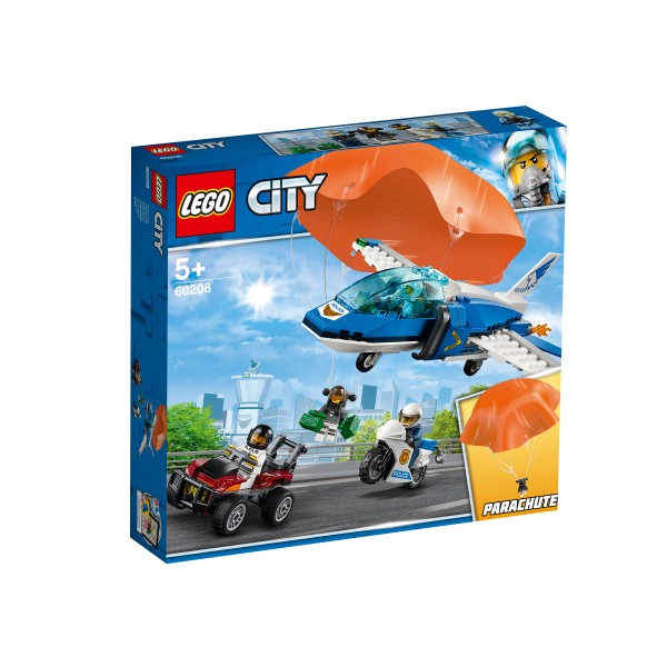 LEGO City Конструктор Воздушная полиция: арест парашютиста 60208