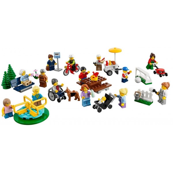 LEGO City Town Праздник в парке — жители LEGO City 60134