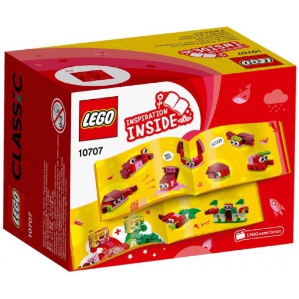 LEGO Classic Красный набор для творчества 10707
