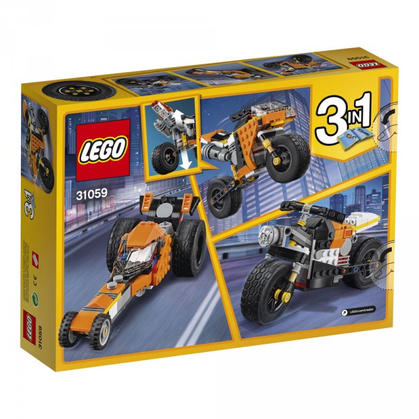 LEGO Creator Оранжевый мотоцикл 31059