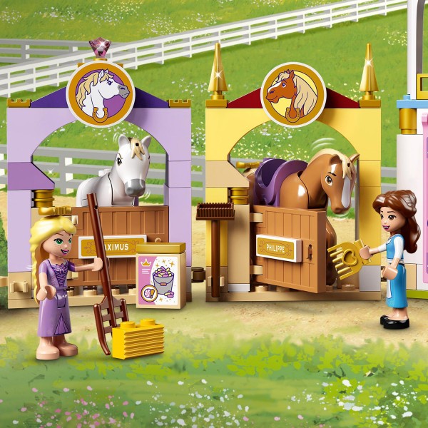 LEGO Disney Princess Конструктор Королевская конюшня Белль и Рапунцель 43195