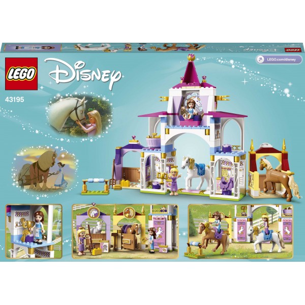 LEGO Disney Princess Конструктор Королевская конюшня Белль и Рапунцель 43195