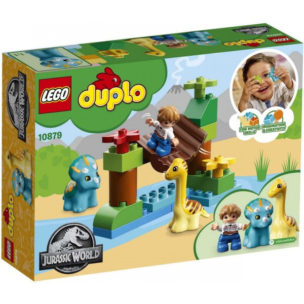 LEGO DUPLO Конструктор Лего"Зоопарк с нежными гигантами" 10879