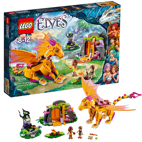 LEGO Elves Лавовая пещера дракона огня 41175