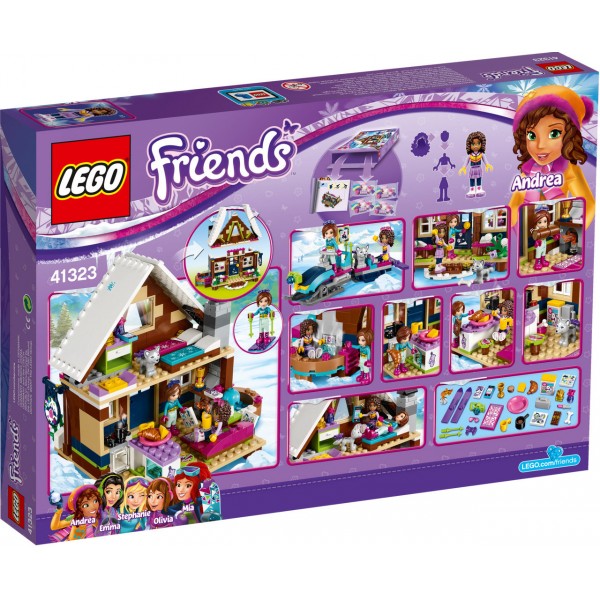 LEGO Friends Горнолыжный курорт: шале 41323