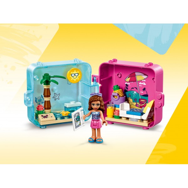 LEGO Friends Конструктор Игровой куб лето с Оливией 41412
