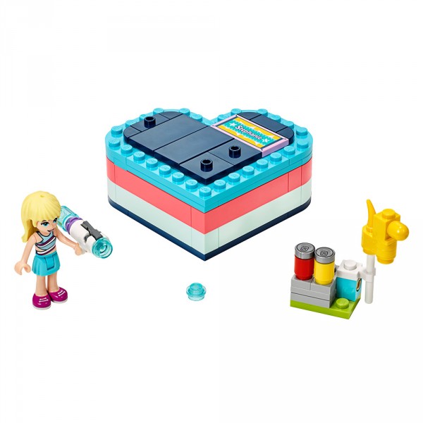 LEGO Friends Конструктор ЛЕГО Летняя шкатулка-сердечко для Стефани 41386
